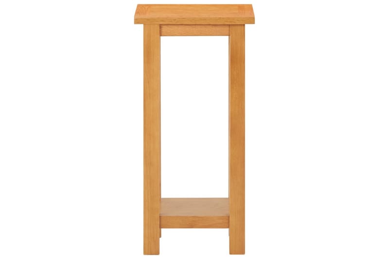 Sidebord 27x24x55 cm heltre eik & MDF - Møbler - Bord - Avlastningsbord - Lampebord & sidebord