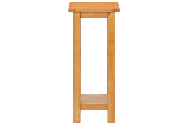 Sidebord 27x24x55 cm heltre eik & MDF - Møbler - Bord - Avlastningsbord - Lampebord & sidebord