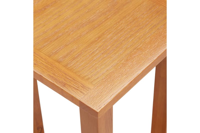 Sidebord 27x24x55 cm heltre eik & MDF - Møbler - Bord - Avlastningsbord - Lampebord & sidebord