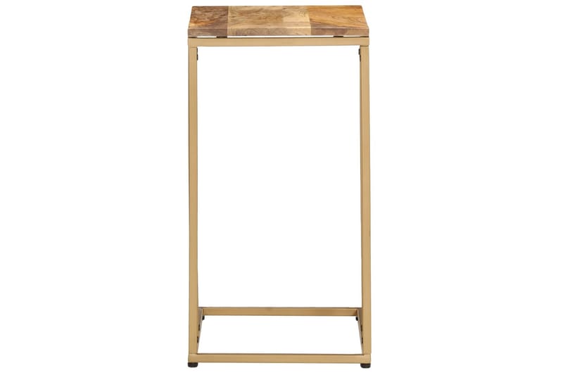 Sidebord 35x45x65 cm heltre mango - Brun - Møbler - Bord - Avlastningsbord - Lampebord & sidebord