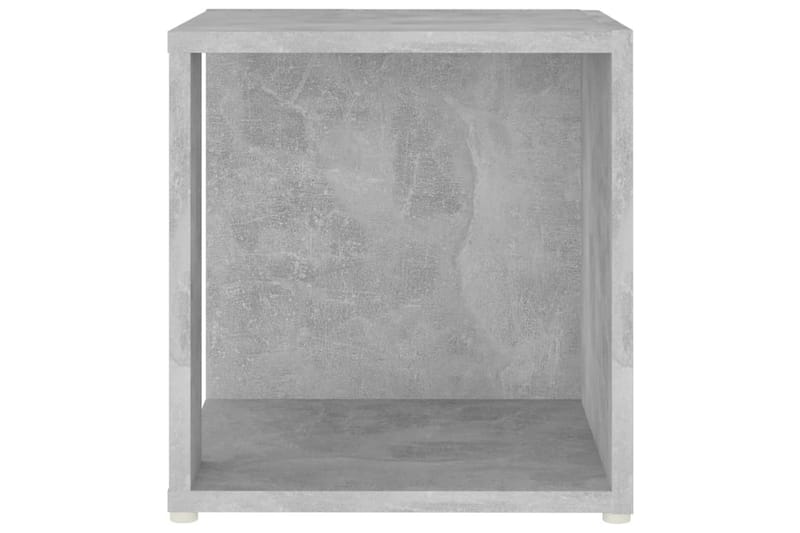 Sidebord betonggrå 33x33x34,5 cm sponplate - Grå - Møbler - Bord - Avlastningsbord - Lampebord & sidebord