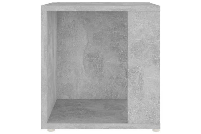Sidebord betonggrå 33x33x34,5 cm sponplate - Grå - Møbler - Bord - Avlastningsbord - Lampebord & sidebord