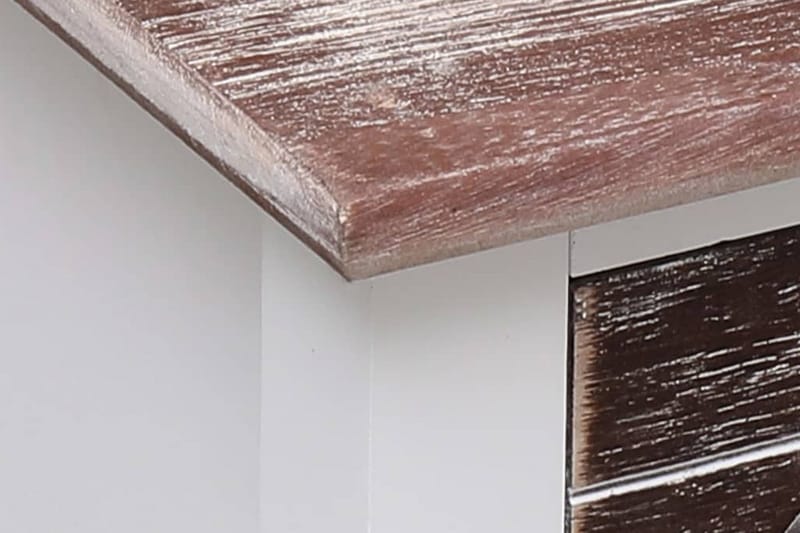 Sidebord brun 40x40x40 cm keisertre - Brun - Lampebord & sidebord - Brettbord og småbord