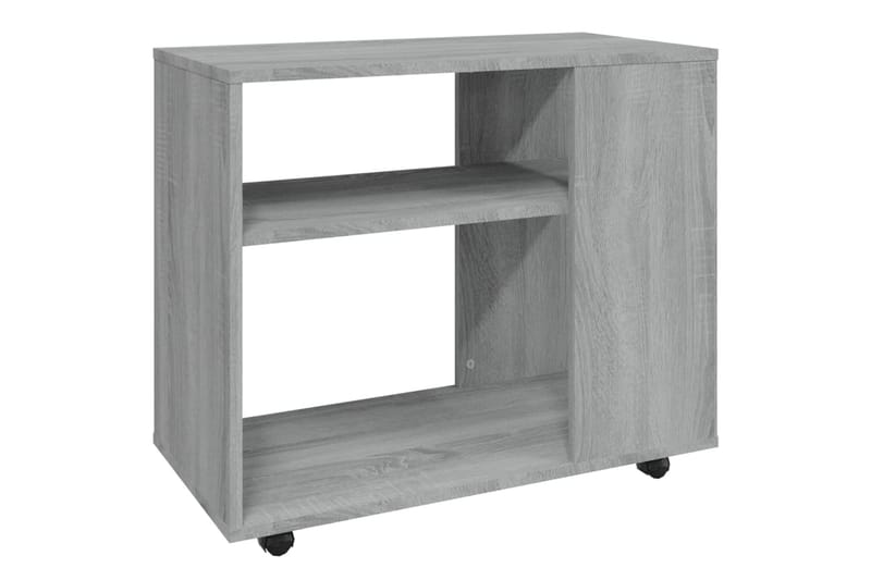 Sidebord grå sonoma 70x35x55 cm konstruert tre - Grå - Møbler - Bord - Avlastningsbord - Lampebord & sidebord