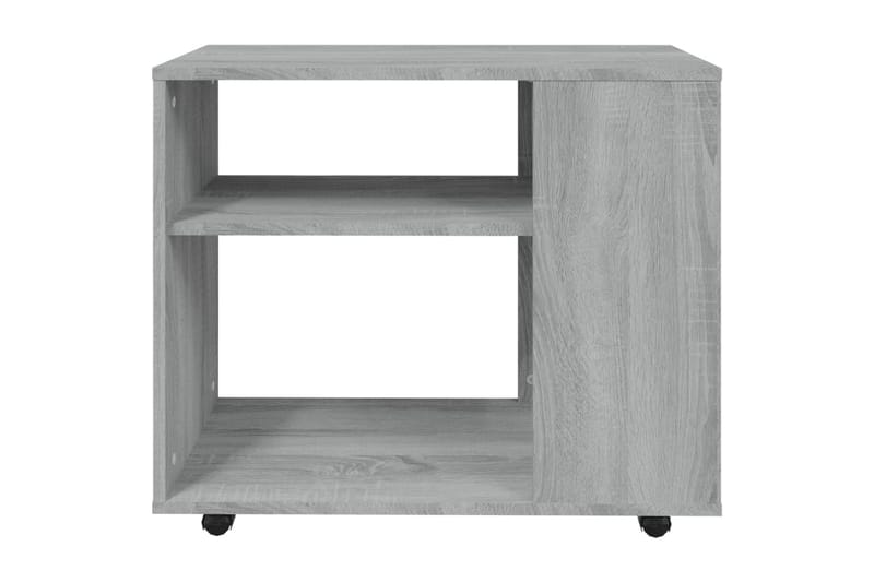 Sidebord grå sonoma 70x35x55 cm konstruert tre - Grå - Møbler - Bord - Avlastningsbord - Lampebord & sidebord