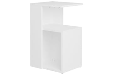 Sidebord hvit 36x30x56 cm sponplate - Hvit - Møbler - Bord - Avlastningsbord - Lampebord & sidebord