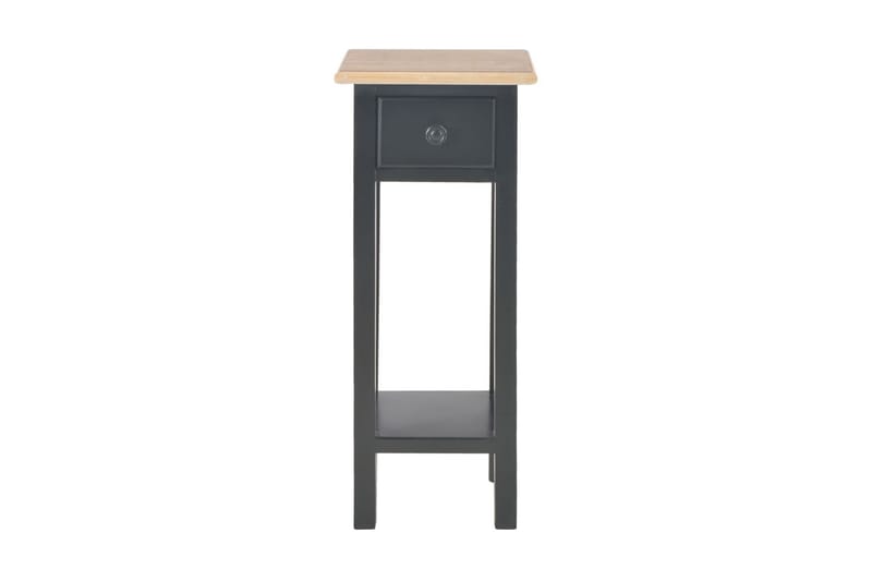 Sidebord svart 27x27x65,5 cm tre - Lampebord & sidebord - Sammenleggbart bord - Brettbord og småbord - Speilbord