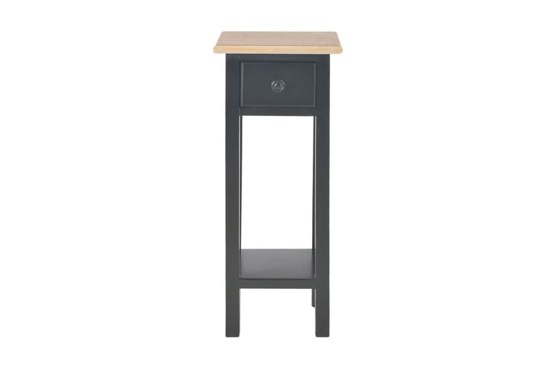 Sidebord svart 27x27x65,5 cm tre - Møbler - Bord - Avlastningsbord - Lampebord & sidebord