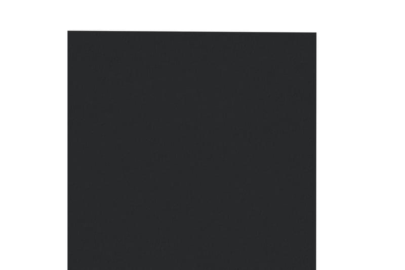 Sidebord svart 40x30x59 cm sponplate - Svart - Lampebord & sidebord - Brettbord og småbord