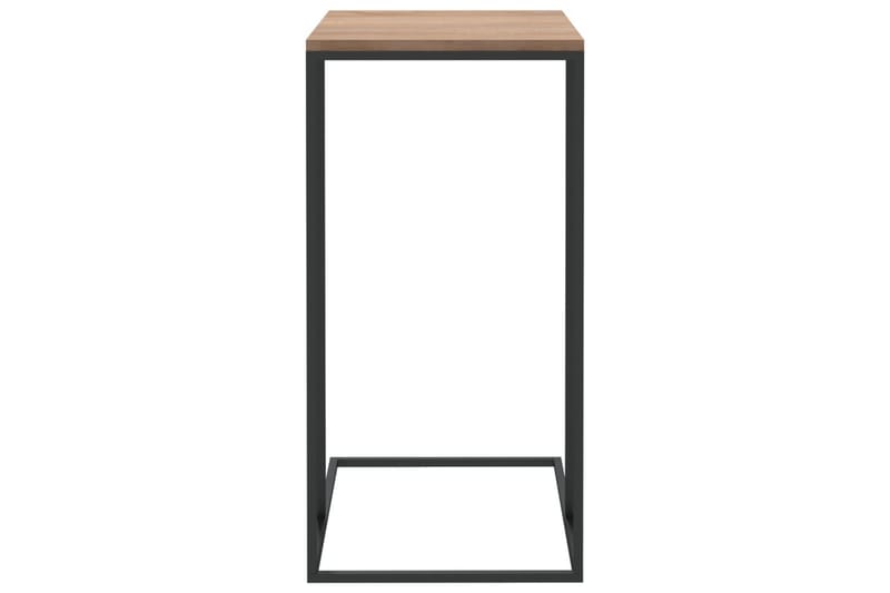 Sidebord svart 40x30x59 cm sponplate - Svart - Møbler - Bord - Avlastningsbord - Lampebord & sidebord