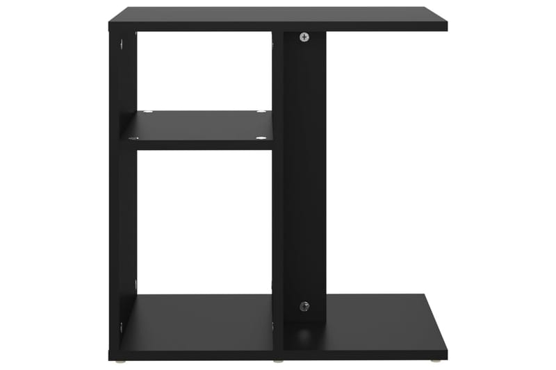 Sidebord svart 50x30x50 cm sponplate - Svart - Møbler - Bord - Avlastningsbord - Lampebord & sidebord