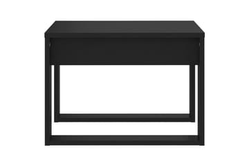 Sidebord svart 50x50x35 cm sponplate - Svart - Møbler - Bord - Avlastningsbord - Lampebord & sidebord