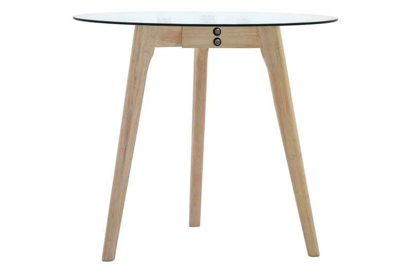 Sidebordsett 2 stk herdet glass - Møbler - Bord - Avlastningsbord - Lampebord & sidebord