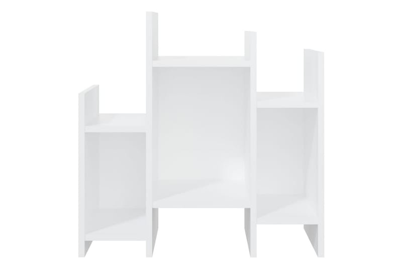 Sideskap hvit 60x26x60 cm sponplate - Hvit - Lampebord & sidebord - Brettbord og småbord