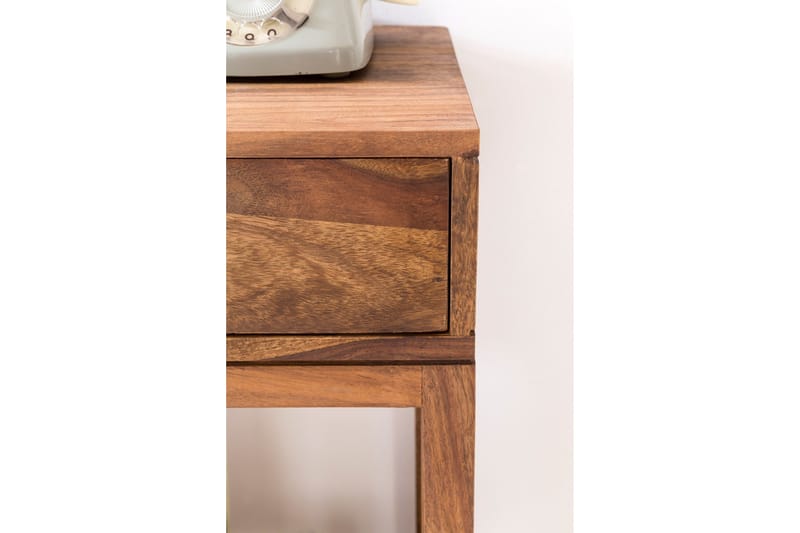 Sidobord & lampbord Wohnling Trä, Natur - Møbler - Bord - Avlastningsbord - Lampebord & sidebord