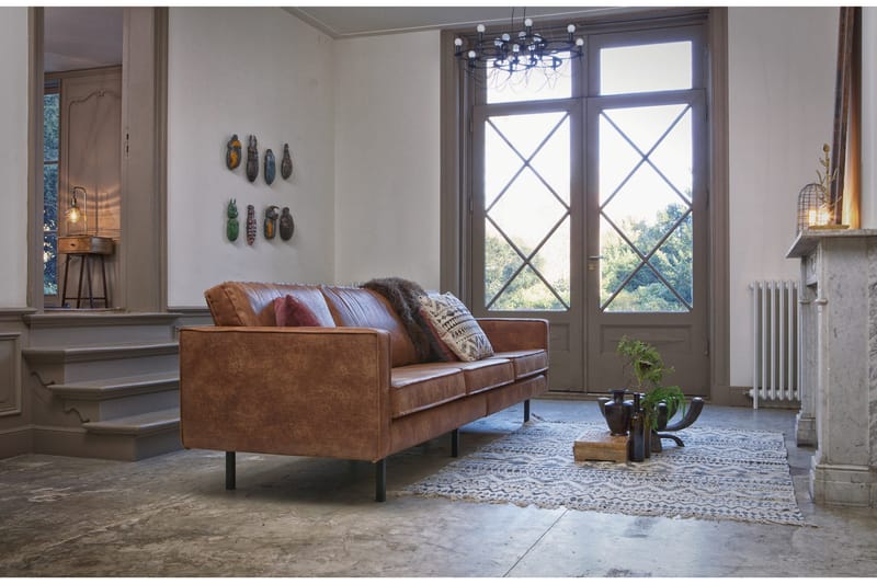 Skybox Sidebord 45 cm - Natur/Metall - Møbler - Bord - Avlastningsbord - Lampebord & sidebord