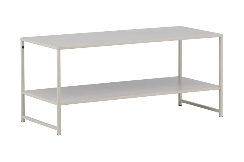 Staal Sidebord 101,6 cm - Beige - Møbler - Bord - Avlastningsbord - Lampebord & sidebord