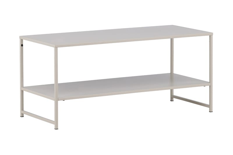 Staal Sidebord 101,6 cm - Beige - Møbler - Bord - Avlastningsbord - Lampebord & sidebord