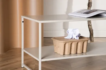 Staal Sidebord 101,6 cm - Beige - Møbler - Bord - Avlastningsbord - Lampebord & sidebord