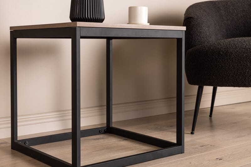 Steinar Sidebord 50 cm - Mørkegrå - Lampebord & sidebord - Brettbord og småbord