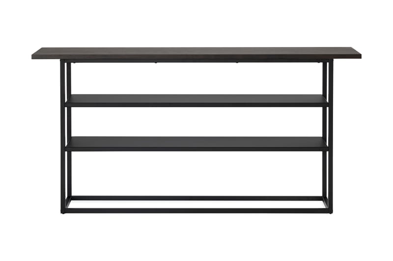 Susitana Sidebord 40 cm - Mørkebrun/Mattsvart - Møbler - Bord - Avlastningsbord - Lampebord & sidebord