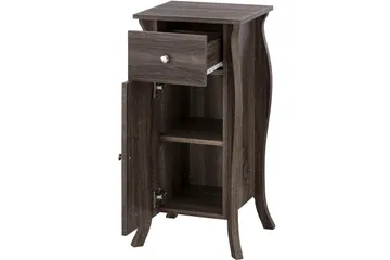 Talkon Sidebord 38 cm - Mørkebrun - Møbler - Bord - Avlastningsbord - Lampebord & sidebord
