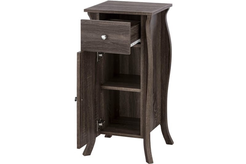 Talkon Sidebord 38 cm - Mørkebrun - Møbler - Bord - Avlastningsbord - Lampebord & sidebord