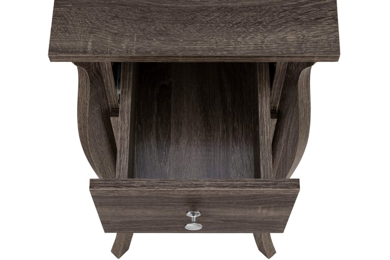 Talkon Sidebord 38 cm - Mørkebrun - Møbler - Bord - Avlastningsbord - Lampebord & sidebord