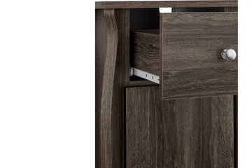 Talkon Sidebord 38 cm - Mørkebrun - Møbler - Bord - Avlastningsbord - Lampebord & sidebord
