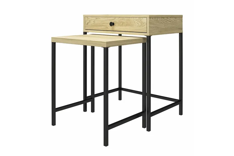 Tamlin Sidebord 56x40 cm Brun - Novogratz - Møbler - Bord - Avlastningsbord - Lampebord & sidebord