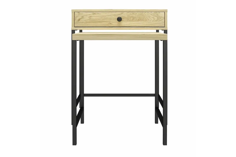 Tamlin Sidebord 56x40 cm Brun - Novogratz - Møbler - Bord - Avlastningsbord - Lampebord & sidebord