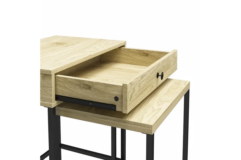 Tamlin Sidebord 56x40 cm Brun - Novogratz - Møbler - Bord - Avlastningsbord - Lampebord & sidebord