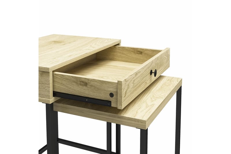 Tamlin Sidebord 56x40 cm Brun - Novogratz - Møbler - Bord - Avlastningsbord - Lampebord & sidebord