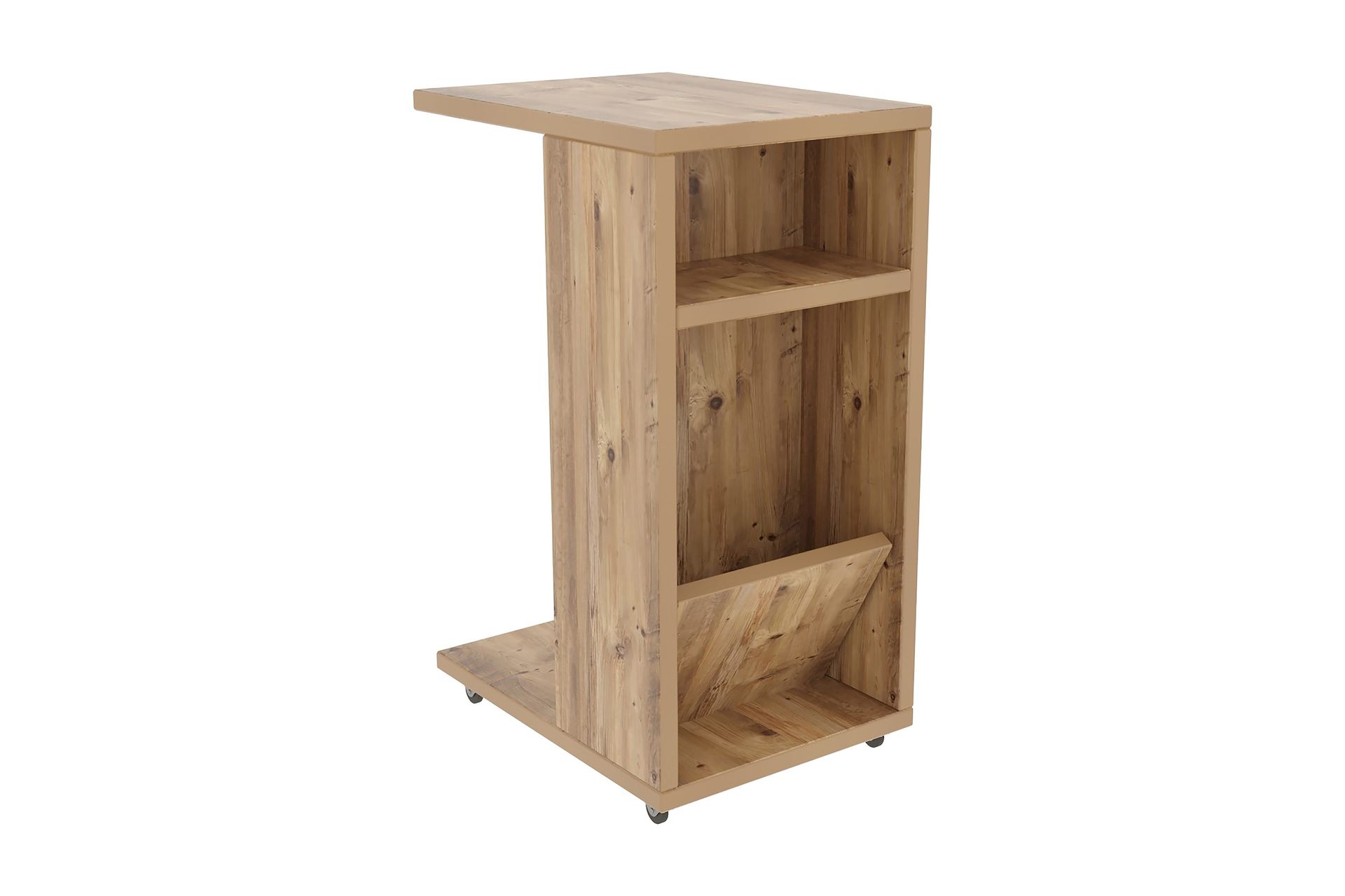 Tekel Sidebord 63 cm - Natur/Lysebrun