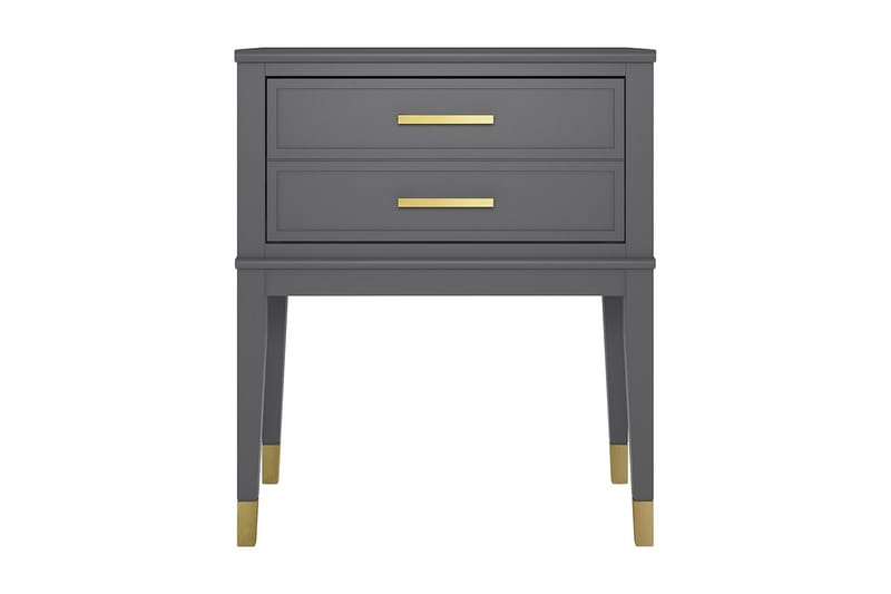 Westerleigh Avlastningsbord 60 cm Grå - CosmoLiving - Møbler - Bord - Avlastningsbord - Lampebord & sidebord
