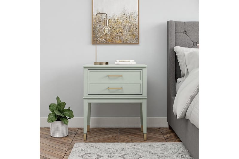 Westerleigh Avlastningsbord 60 cm Grønn - Møbler - Bord - Avlastningsbord - Lampebord & sidebord