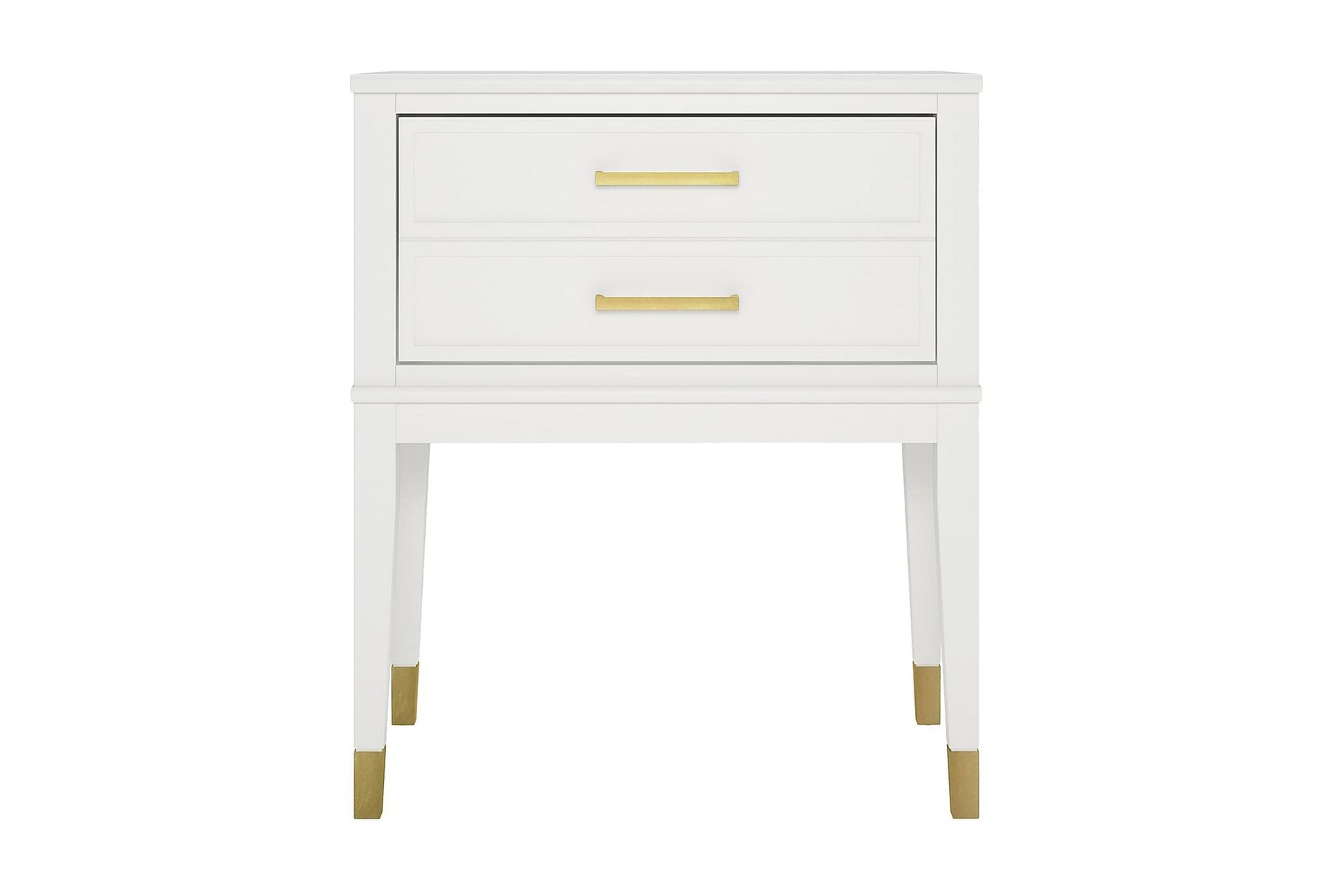 Westerleigh Avlastningsbord 60 cm Hvit - CosmoLiving - Møbler - Bord - Avlastningsbord - Lampebord & sidebord