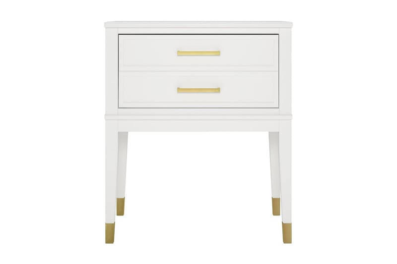 Westerleigh Avlastningsbord 60 cm Hvit, CosmoLiving