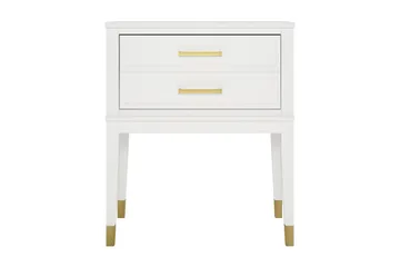 Westerleigh Avlastningsbord 60 cm Hvit - Møbler - Bord - Avlastningsbord - Lampebord & sidebord