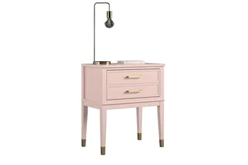 Westerleigh Avlastningsbord 60 cm Rosa - Møbler - Bord - Avlastningsbord - Lampebord & sidebord