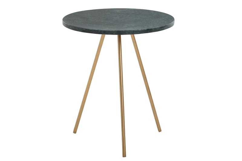 Wilhem Sidebord 38 cm Rund - Grønn - Møbler - Bord - Avlastningsbord - Lampebord & sidebord