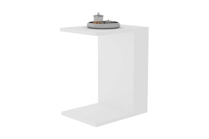 Yggersryd Sidebord 30x50x30 cm - Hvit - Lampebord & sidebord - Brettbord og småbord