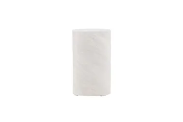 York Travertin Sidebord 50 cm - Grå - Møbler - Bord - Avlastningsbord - Konsollbord