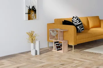 Zetti Sidebord 45x51,4x45 cm - Grønn - Møbler - Bord - Avlastningsbord - Lampebord & sidebord