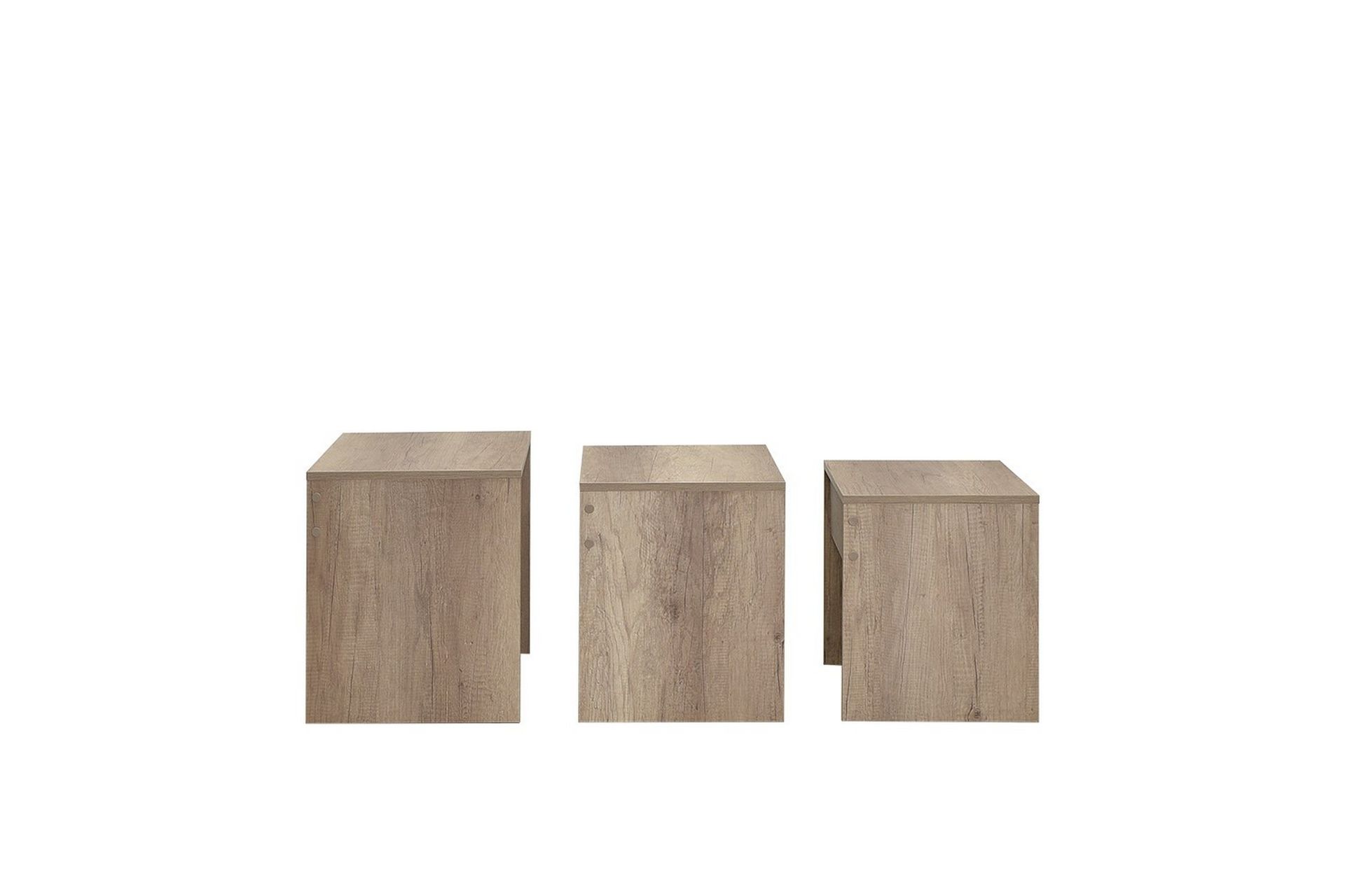 Lauzerte Settbord - Lys brun - Møbler - Bord - Avlastningsbord - Settbord