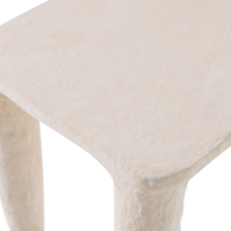 Lavt sidebord Papier Vion 40 cm - Offwhite - Møbler - Bord - Avlastningsbord - Lampebord & sidebord