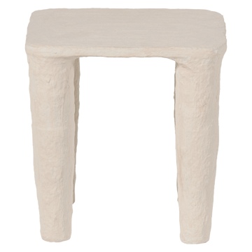 Lavt sidebord Papier Vion 40 cm - Offwhite - Møbler - Bord - Avlastningsbord - Lampebord & sidebord