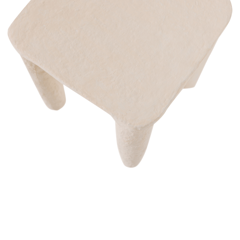 Lavt sidebord Papier Vion 40 cm - Offwhite - Møbler - Bord - Avlastningsbord - Lampebord & sidebord