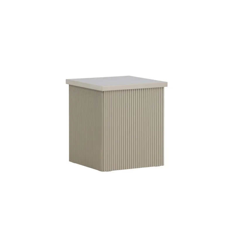 Lenox Sidebord 40 cm - Beige - Møbler - Bord - Avlastningsbord - Lampebord & sidebord