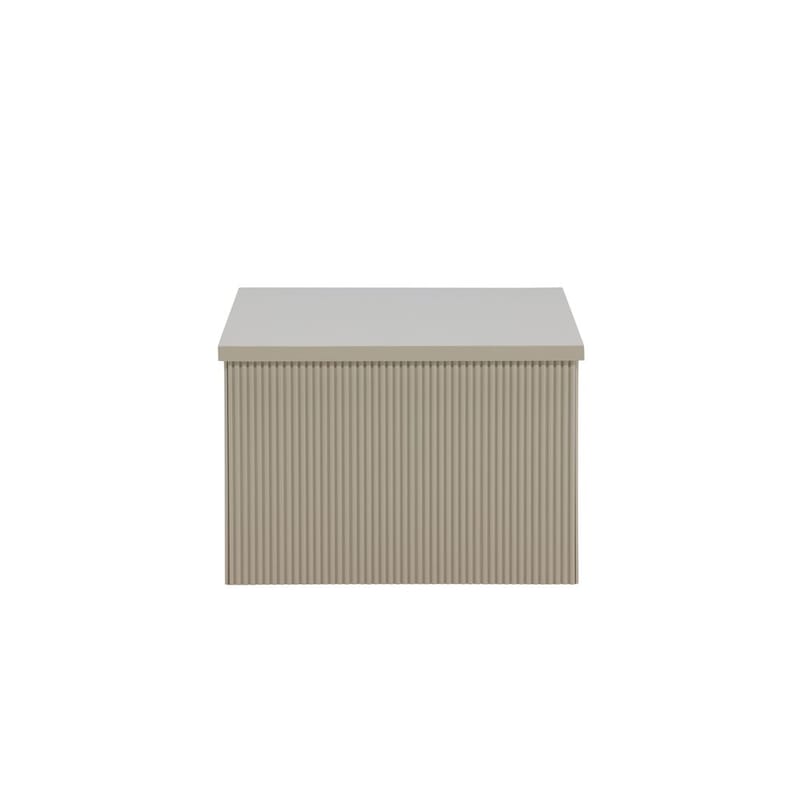 Lenox Sidebord 80 cm - Beige - Møbler - Bord - Avlastningsbord - Lampebord & sidebord